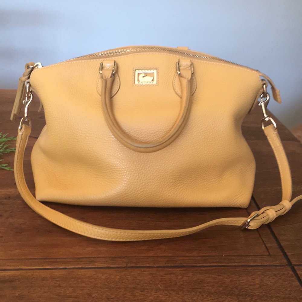 Dooney & Bourke yellow leather purse
